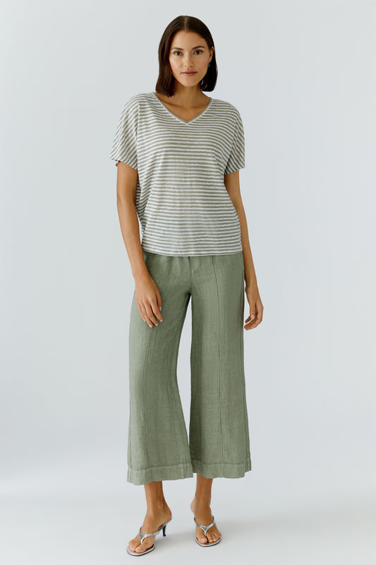 Oui Sage Trousers 97142