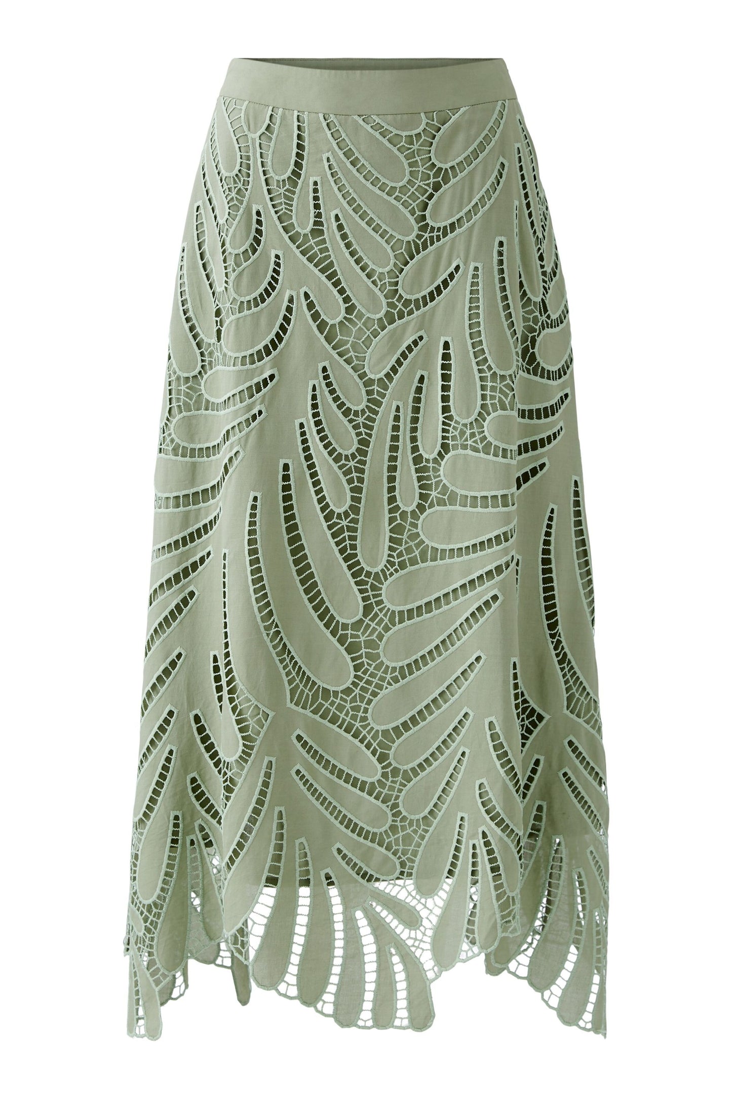 Oui Applique A-Line Skirt 92887