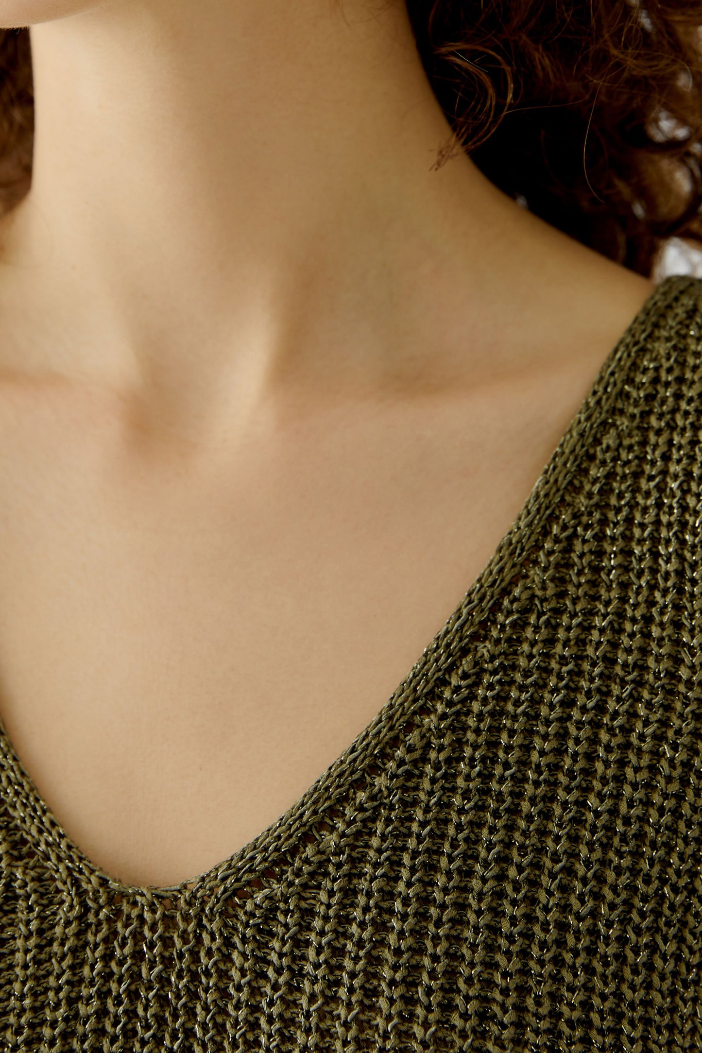 Oui Khaki Camisole 97282