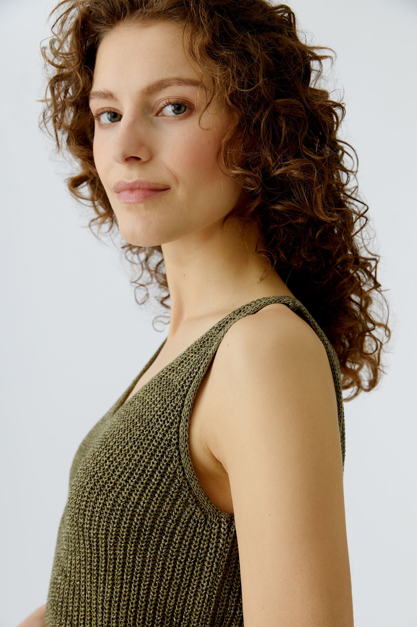 Oui Khaki Camisole 97282