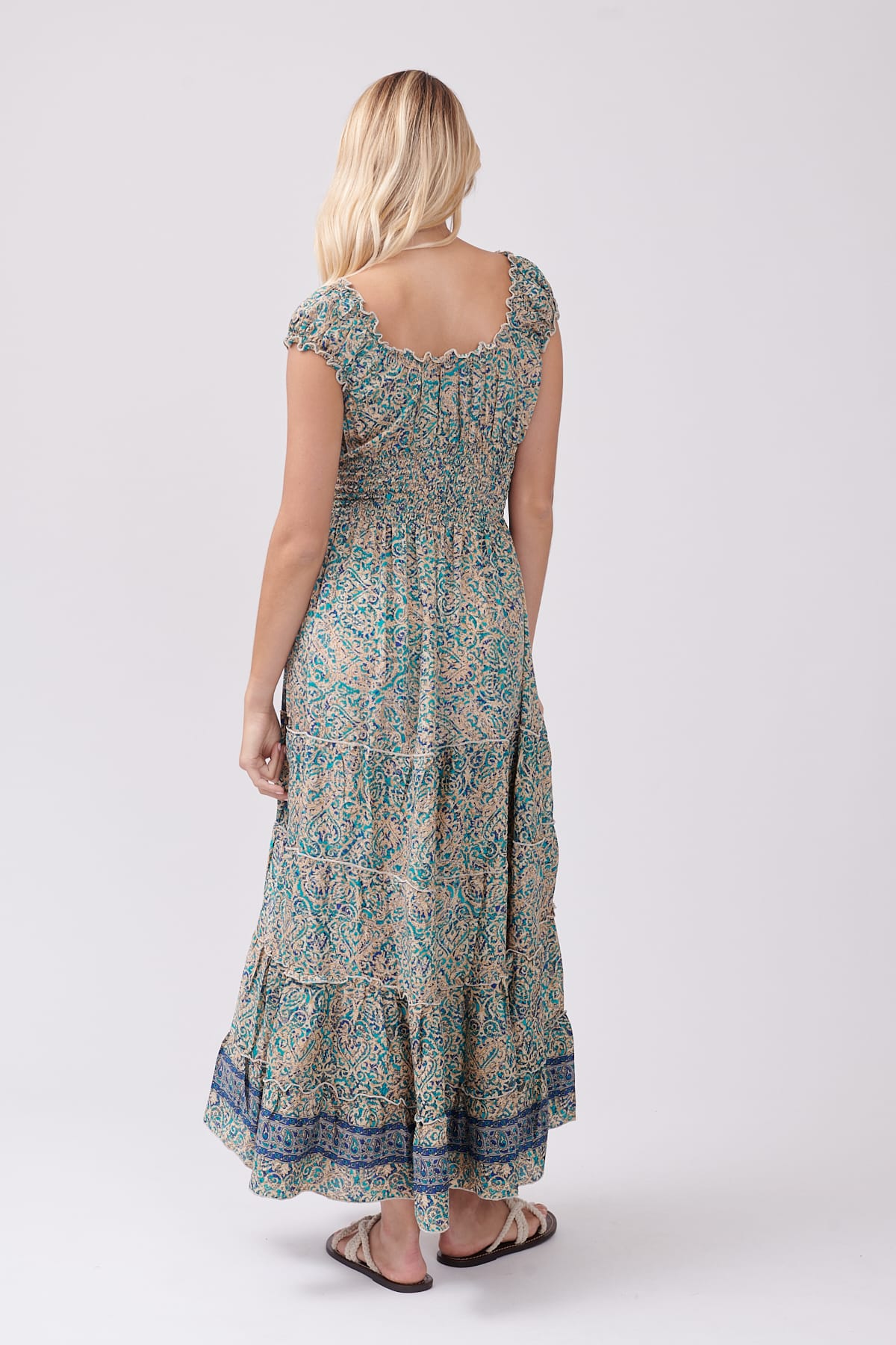 Derhy Tableau Paisley Print Dress