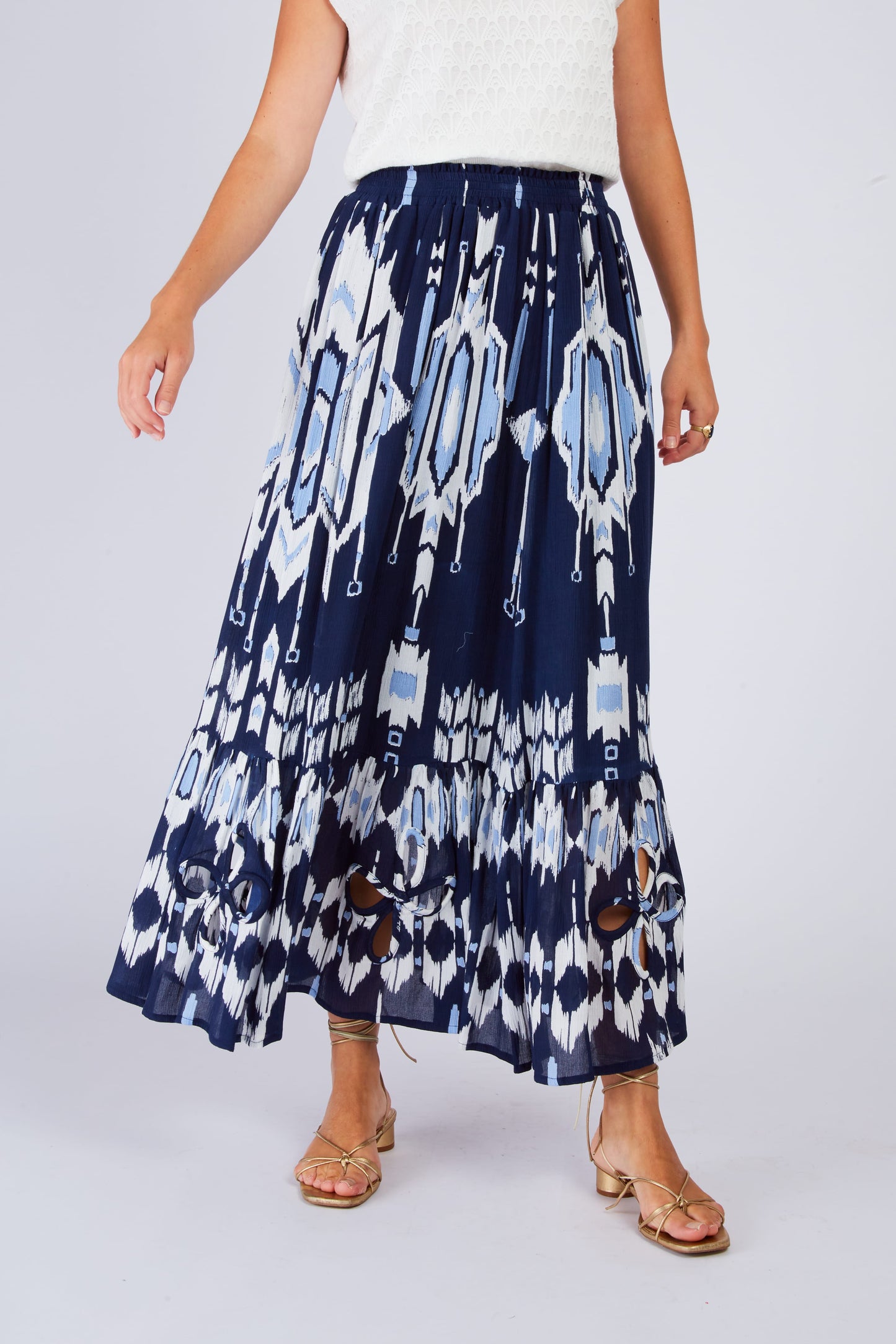 Derhy I Kat Print Skirt Ada