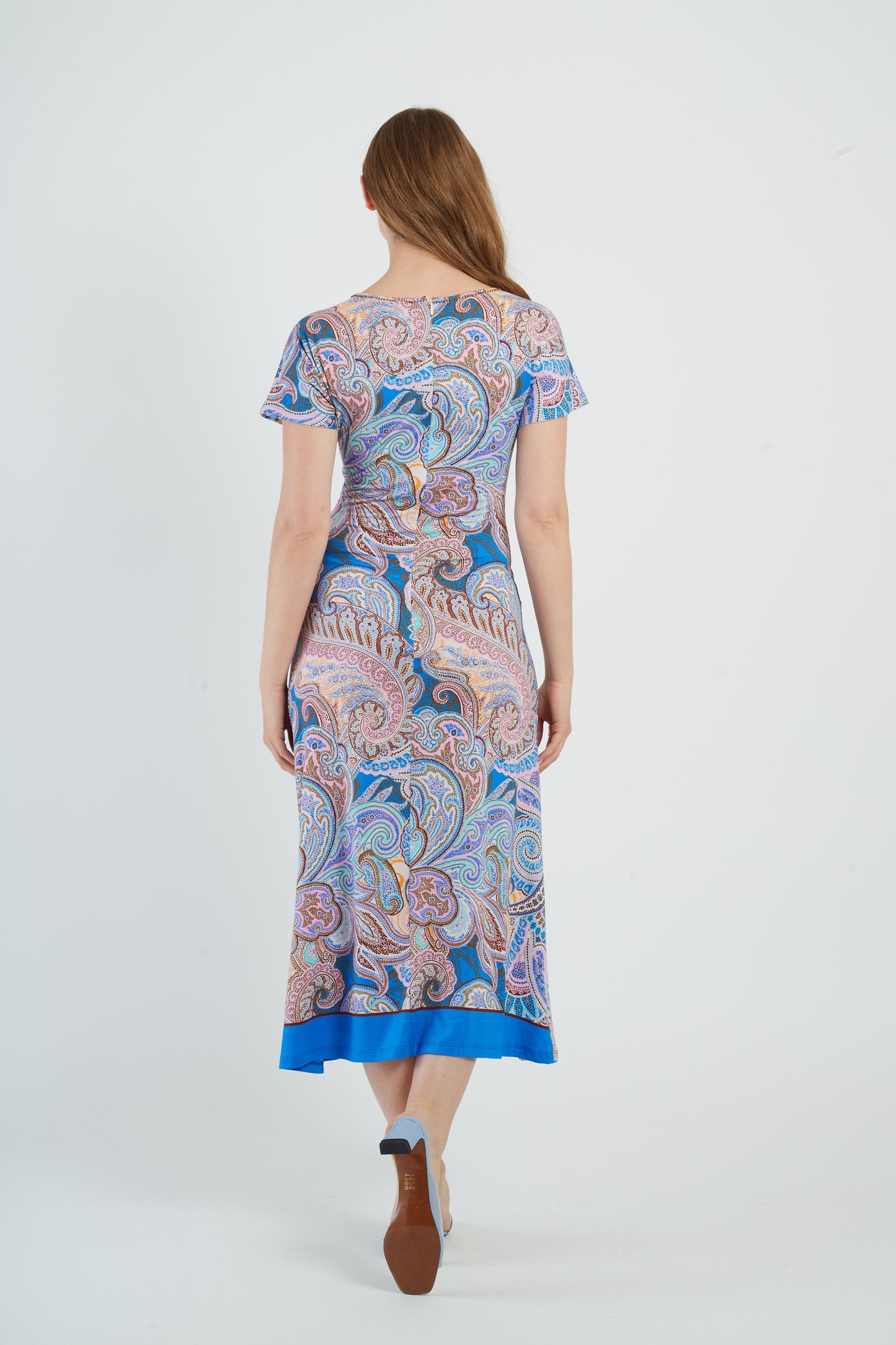 Derhy Paisley Print Dress Maxou