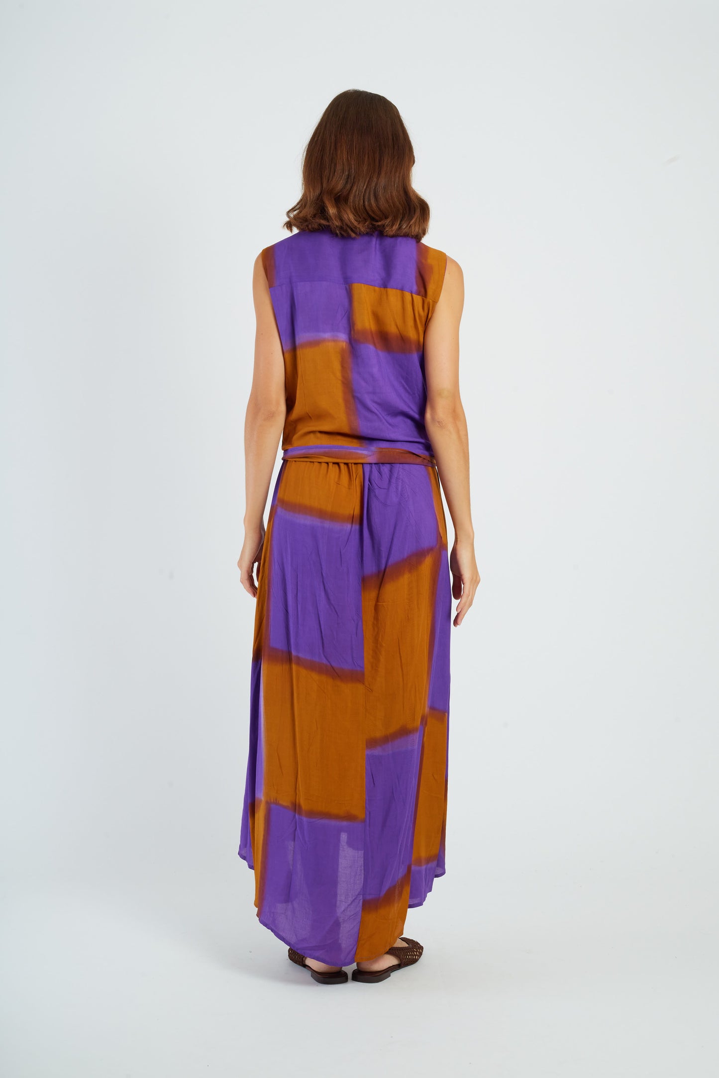 Derhy Chequer Print Dress Michelle