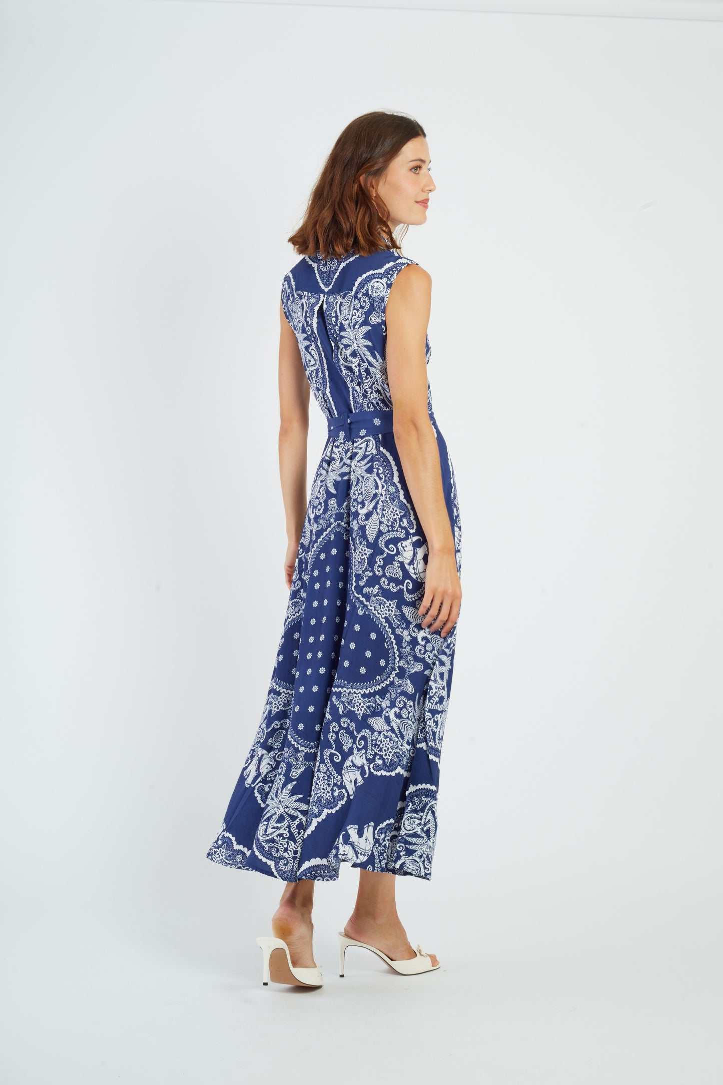 Derhy Print Dress Modeste