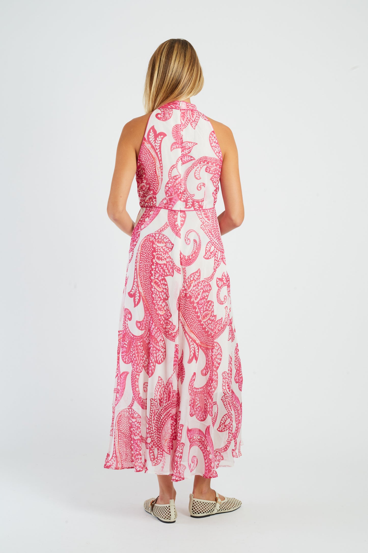 Derhy Paisley Print Dress Mascarade