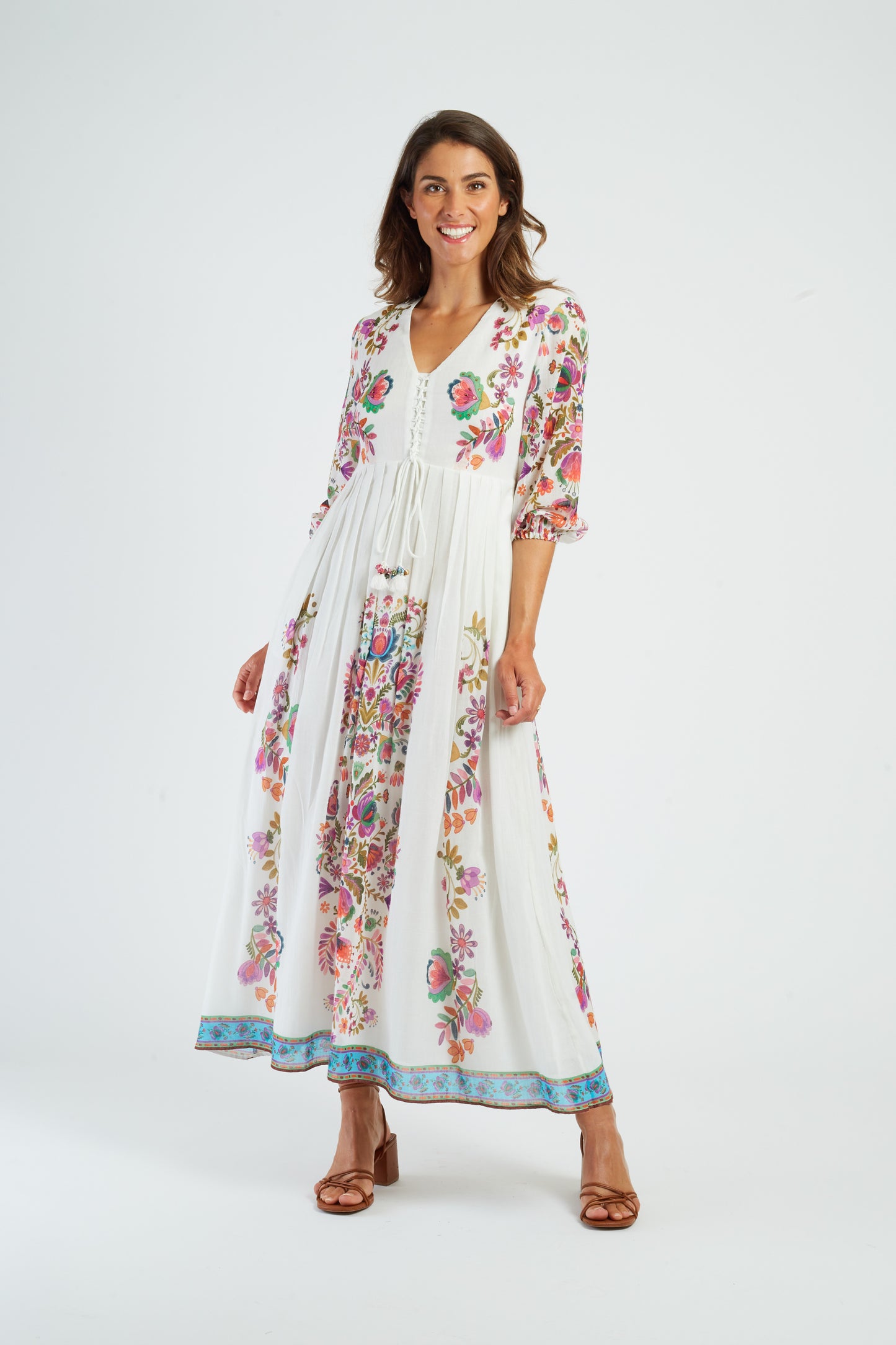 Derhy Maxi Dress Madras