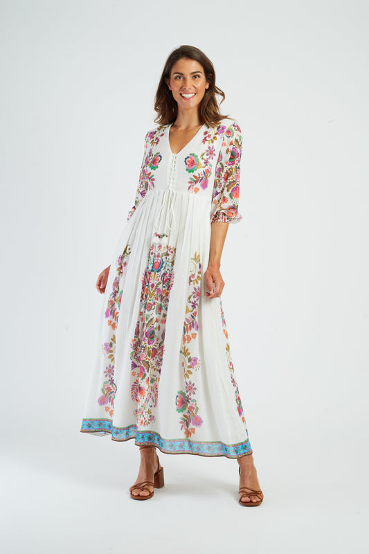 Derhy Maxi Dress Madras