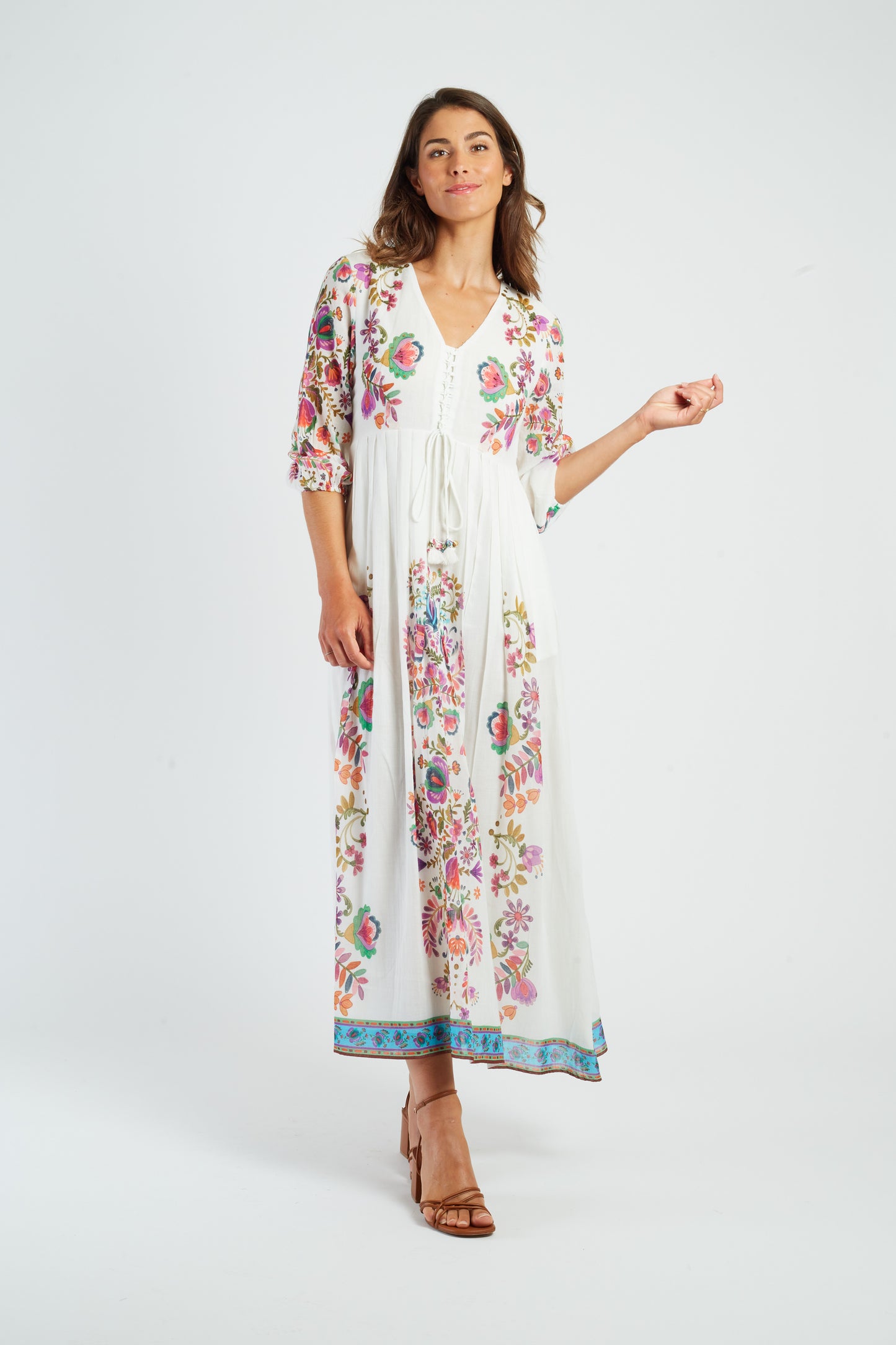 Derhy Maxi Dress Madras