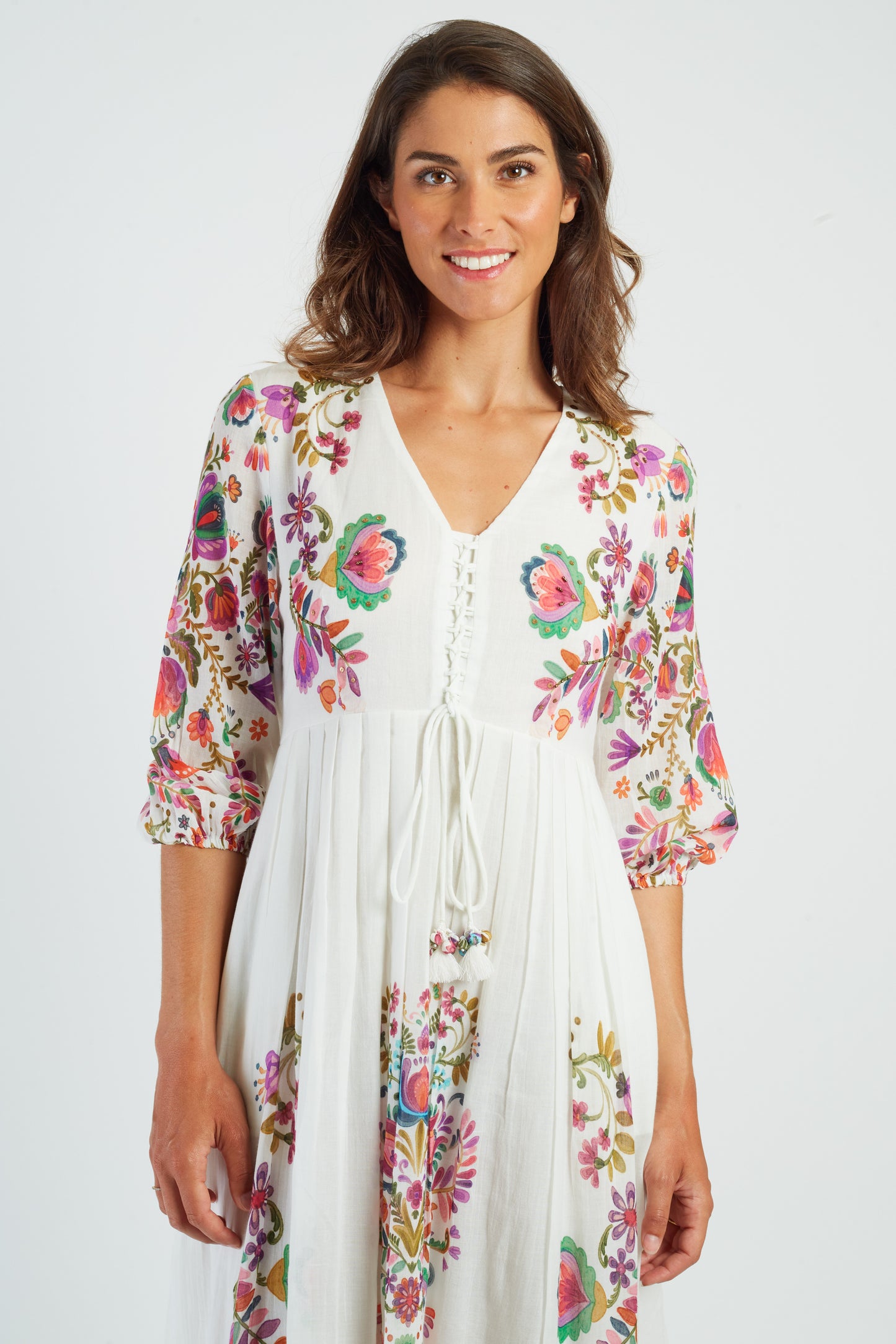 Derhy Maxi Dress Madras