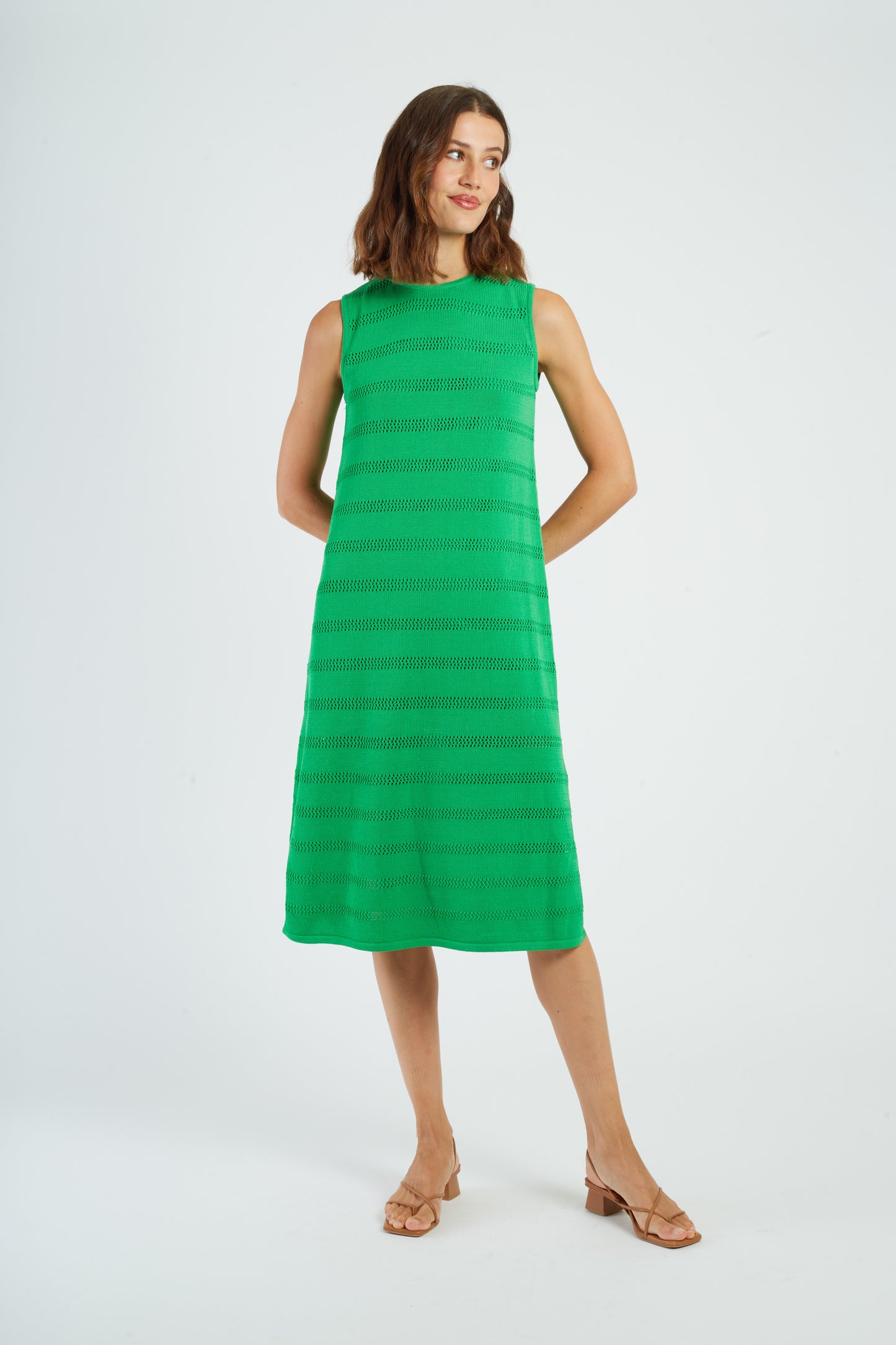 Derhy Emerald Knit Dress Florence