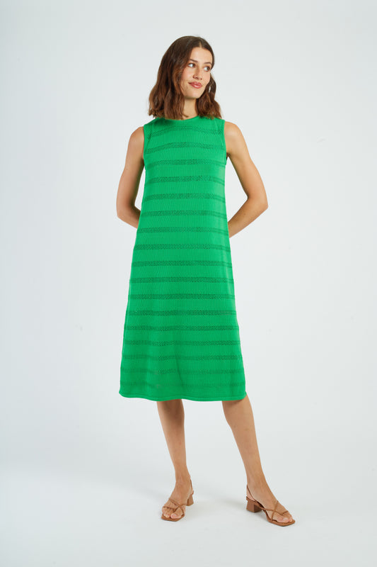 Derhy Emerald Knit Dress Florence