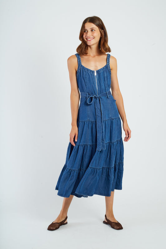 Derhy Denim Dress Gilly