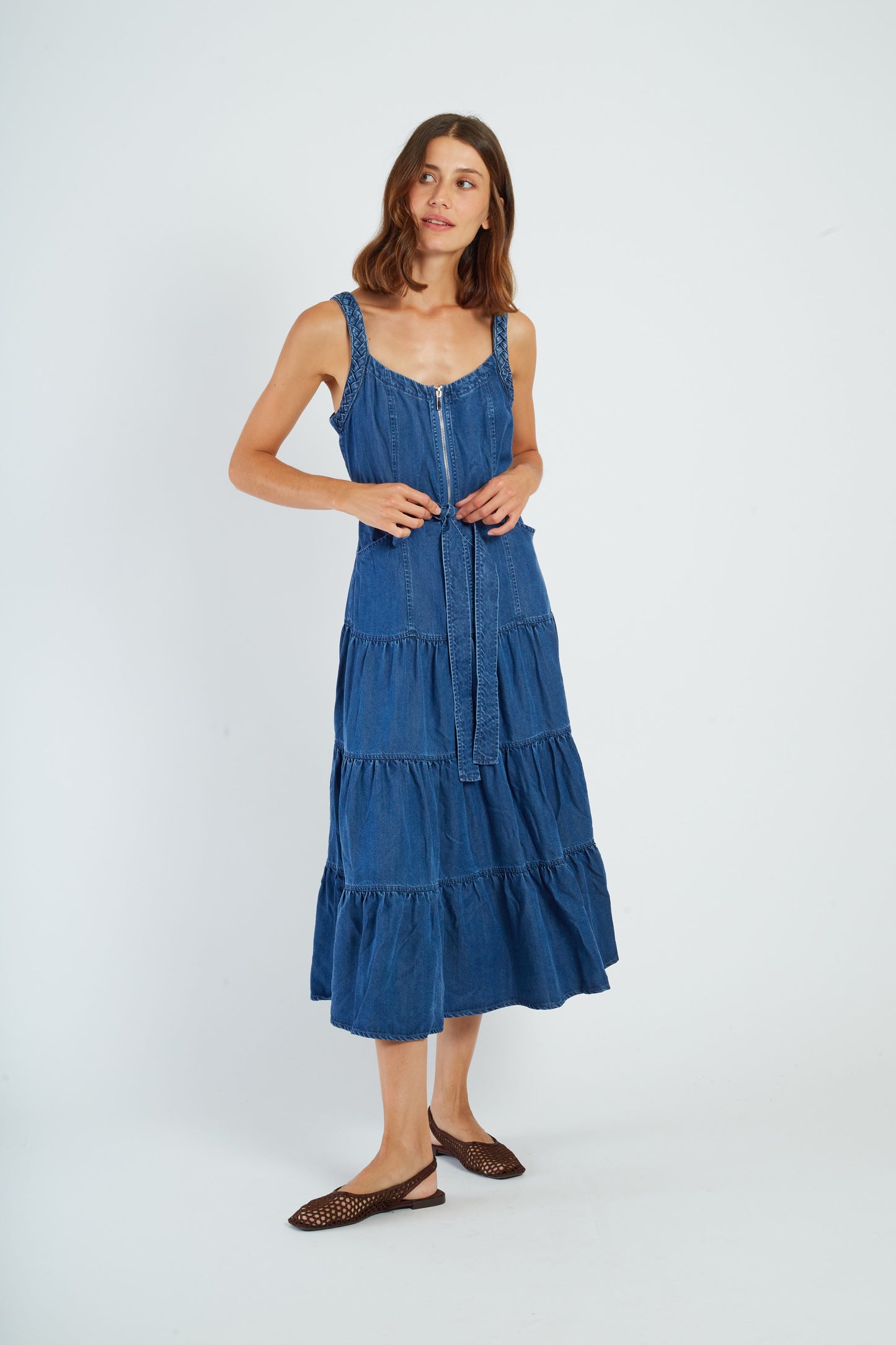 Derhy Denim Dress Gilly