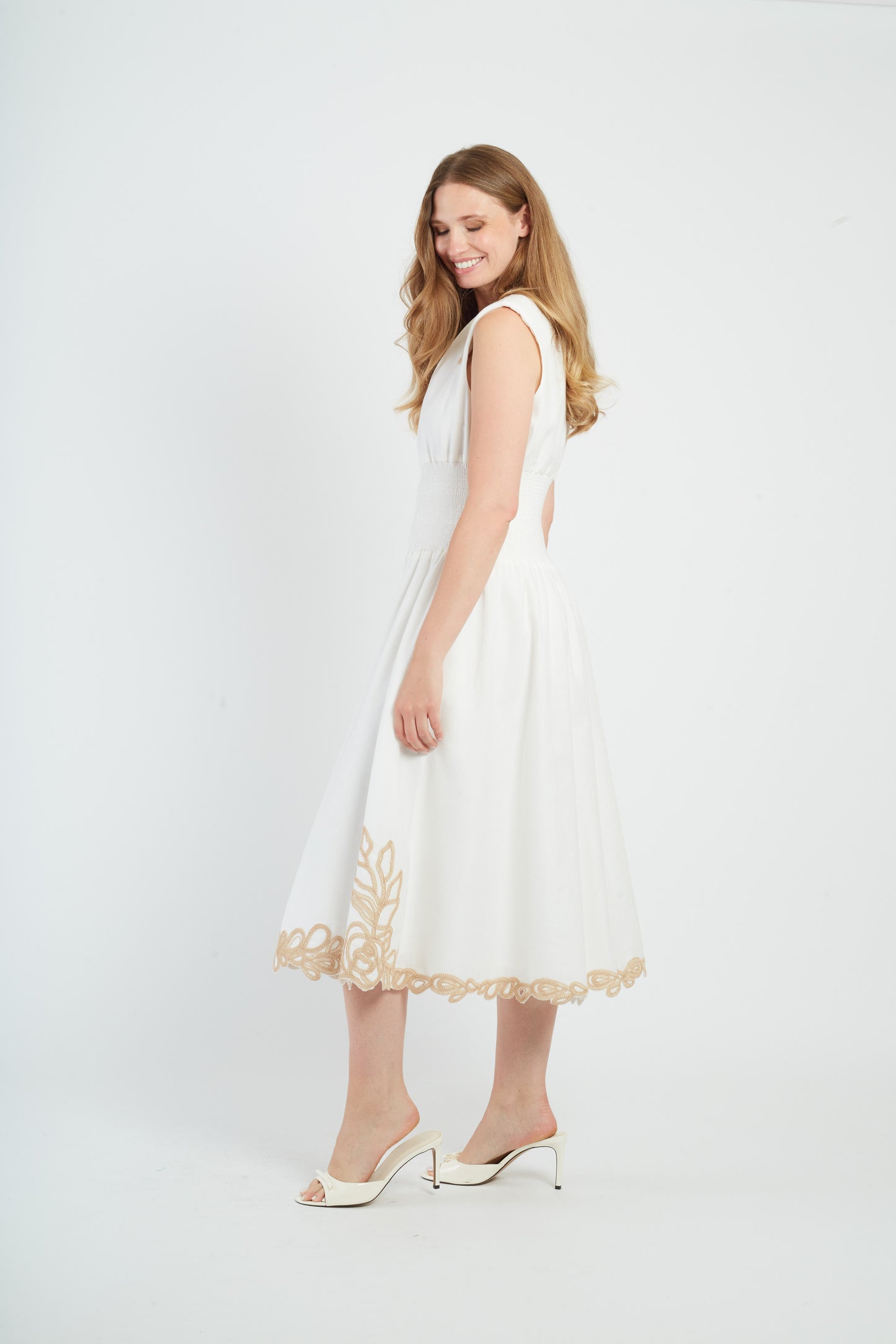 Derhy Embroidered Dress Gillis
