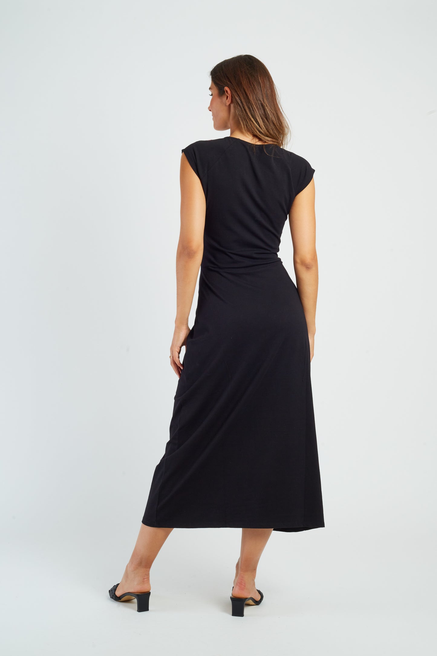 Derhy Black Floral Dress Galimatias