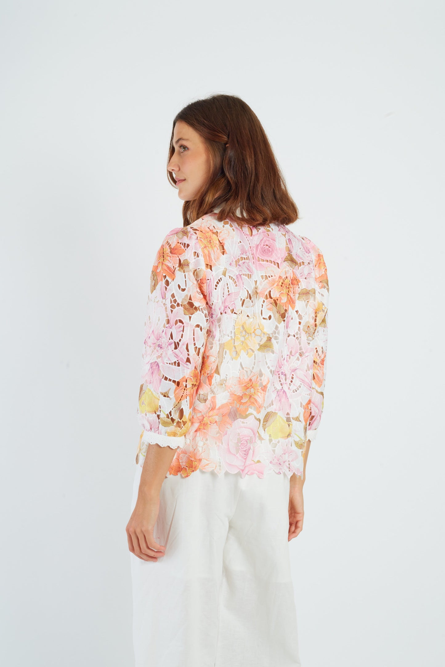 Derhy Lace Effect Shirt Alliette