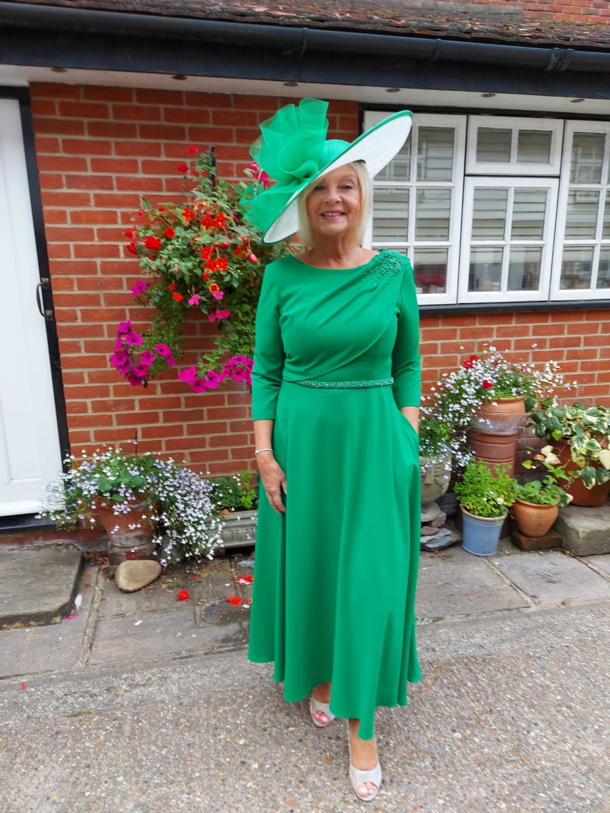 Invitations by Veni Infantino Emerald A-Line Dress