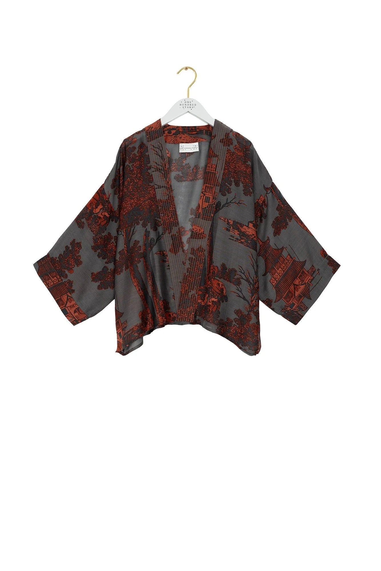 One Hundred Stars Pagoda Kimono