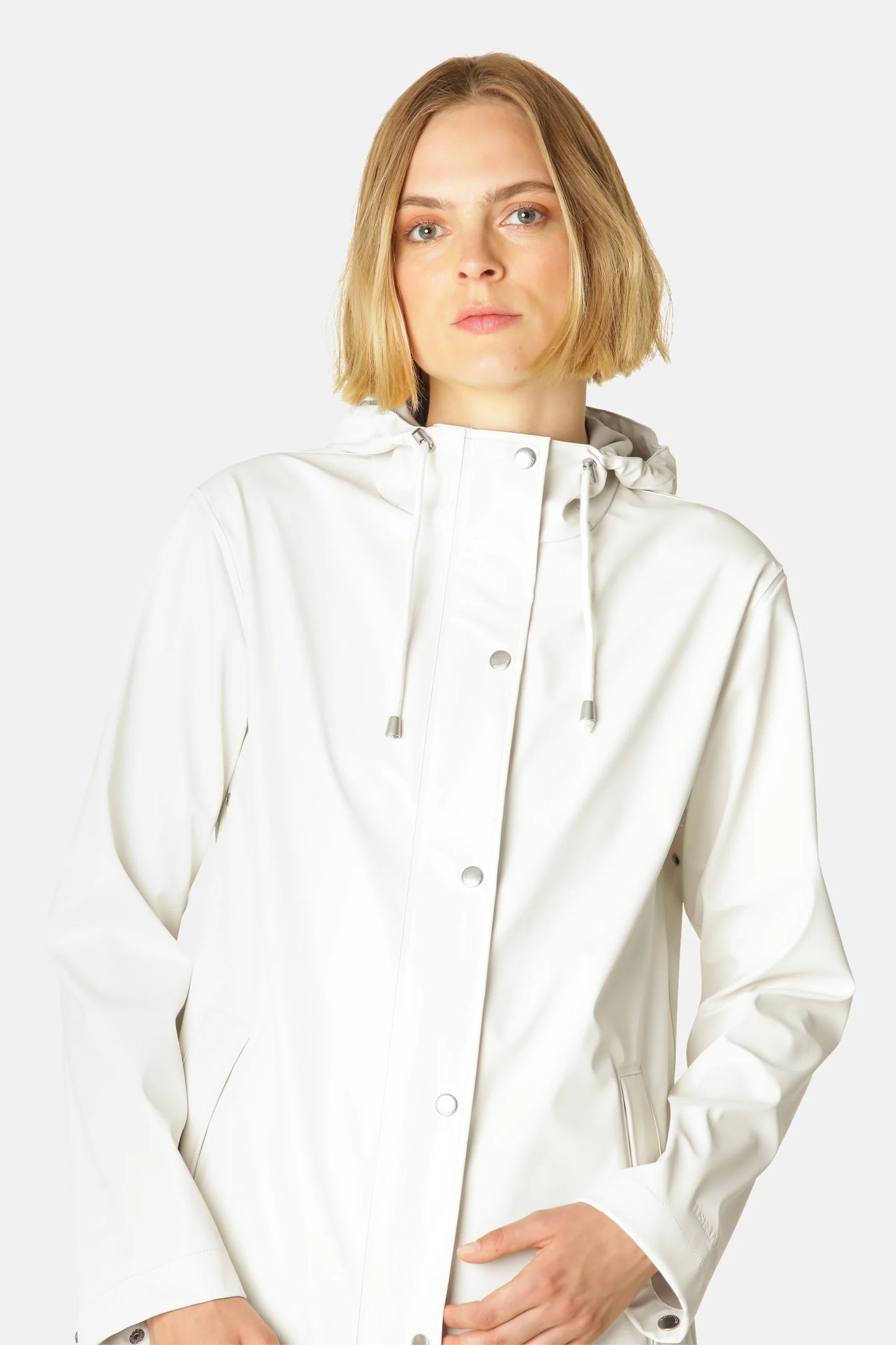 Ilse Jacobsen Cream Rain Coat Rain228FR