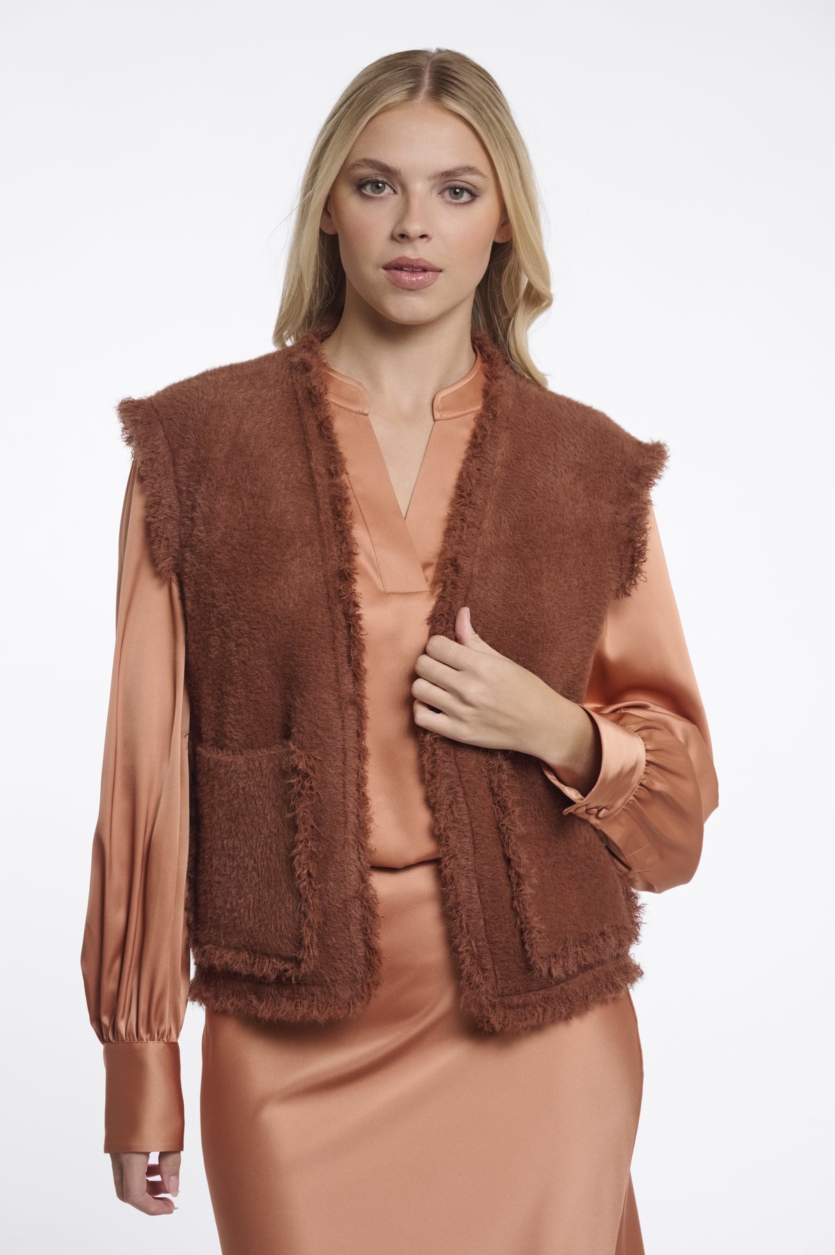 Rino & Pelle Cinnamon Gilet Vita
