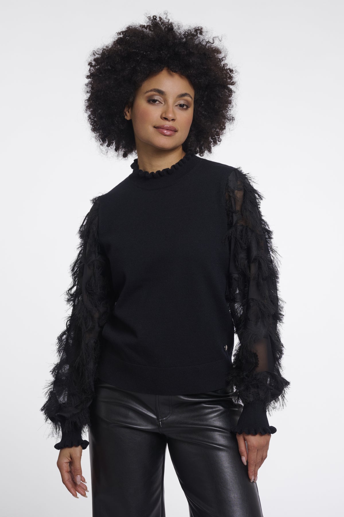 Rino & Pelle Black Sweater Janique
