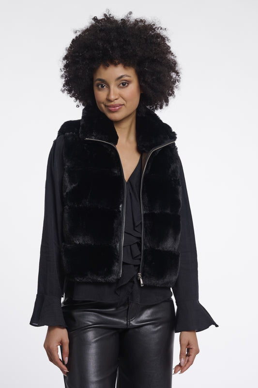 Rino & Pelle Black Gilet May