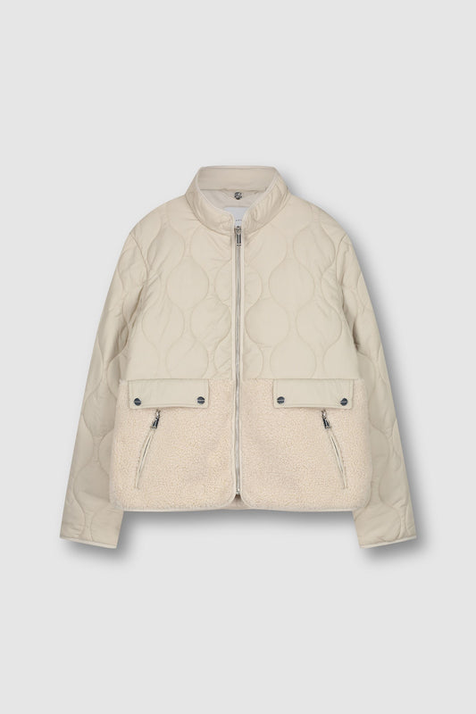 Rino & Pelle Quilted Bomber Jacket