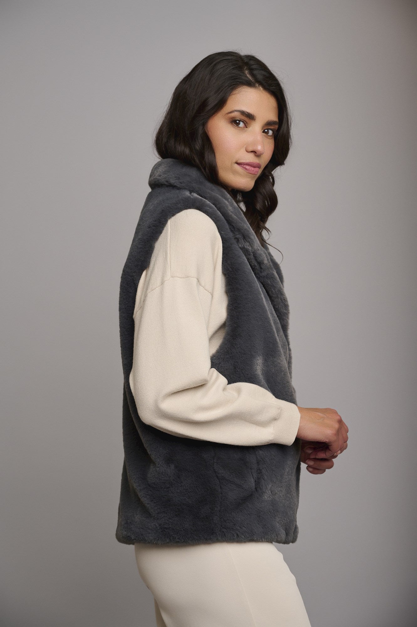 Rino & Pelle Faux Fur Gilet
