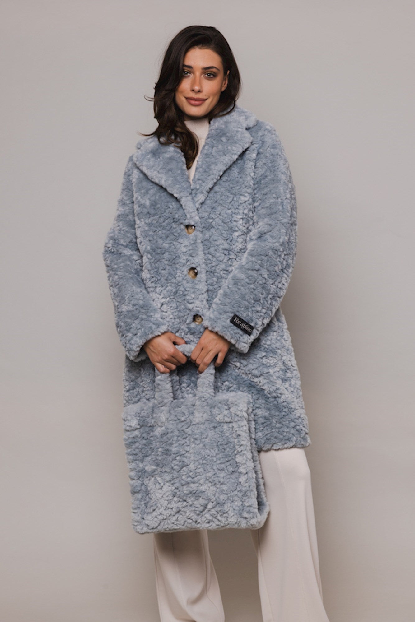 Rino & Pelle Faux Fur Tote Bag