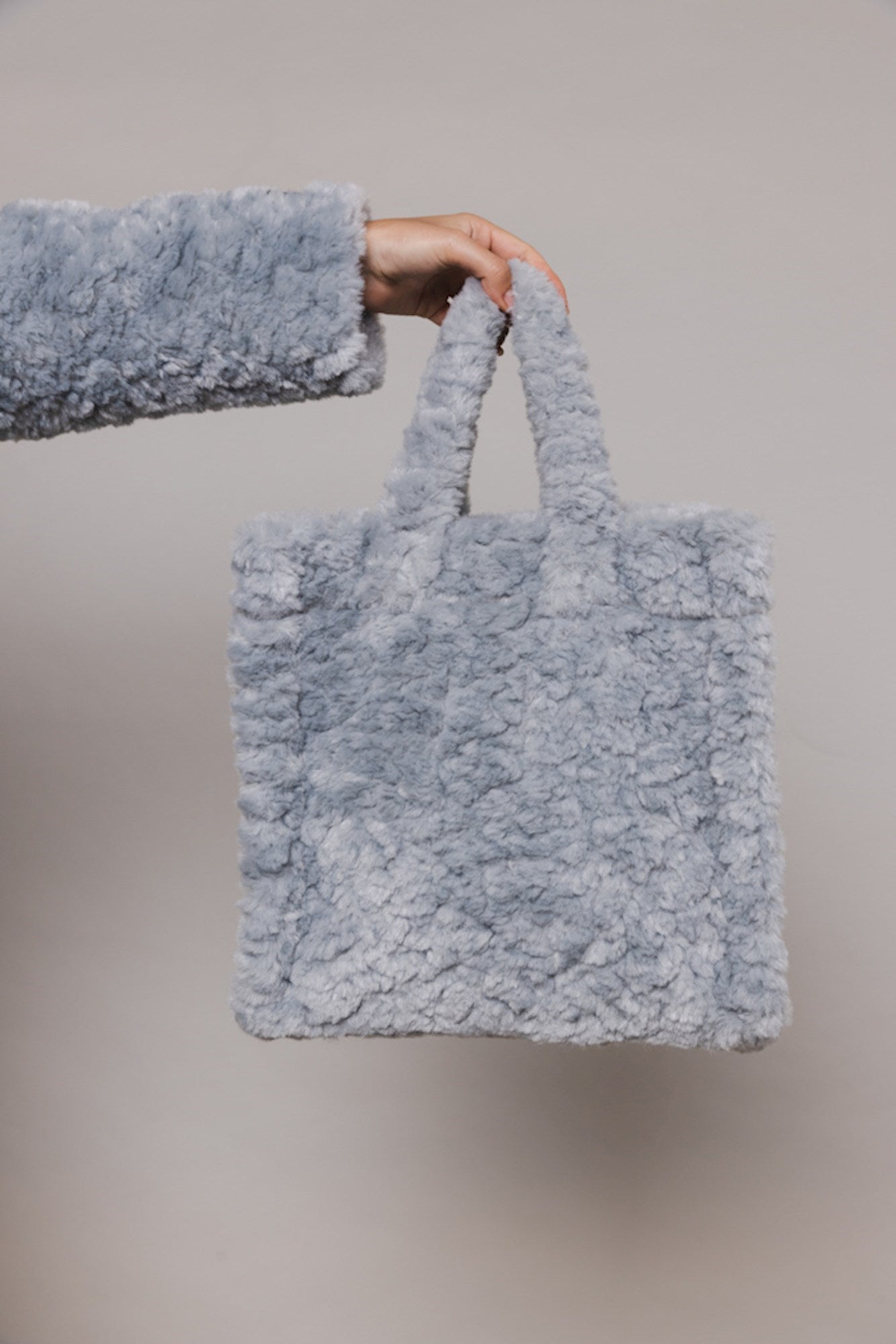 Rino & Pelle Faux Fur Tote Bag