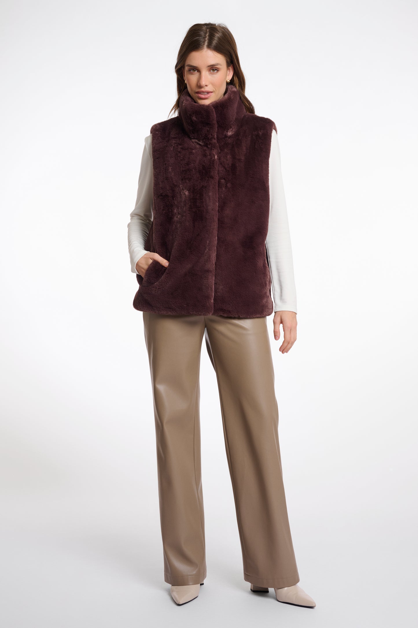 Rino & Pelle Longline Gilet Lison