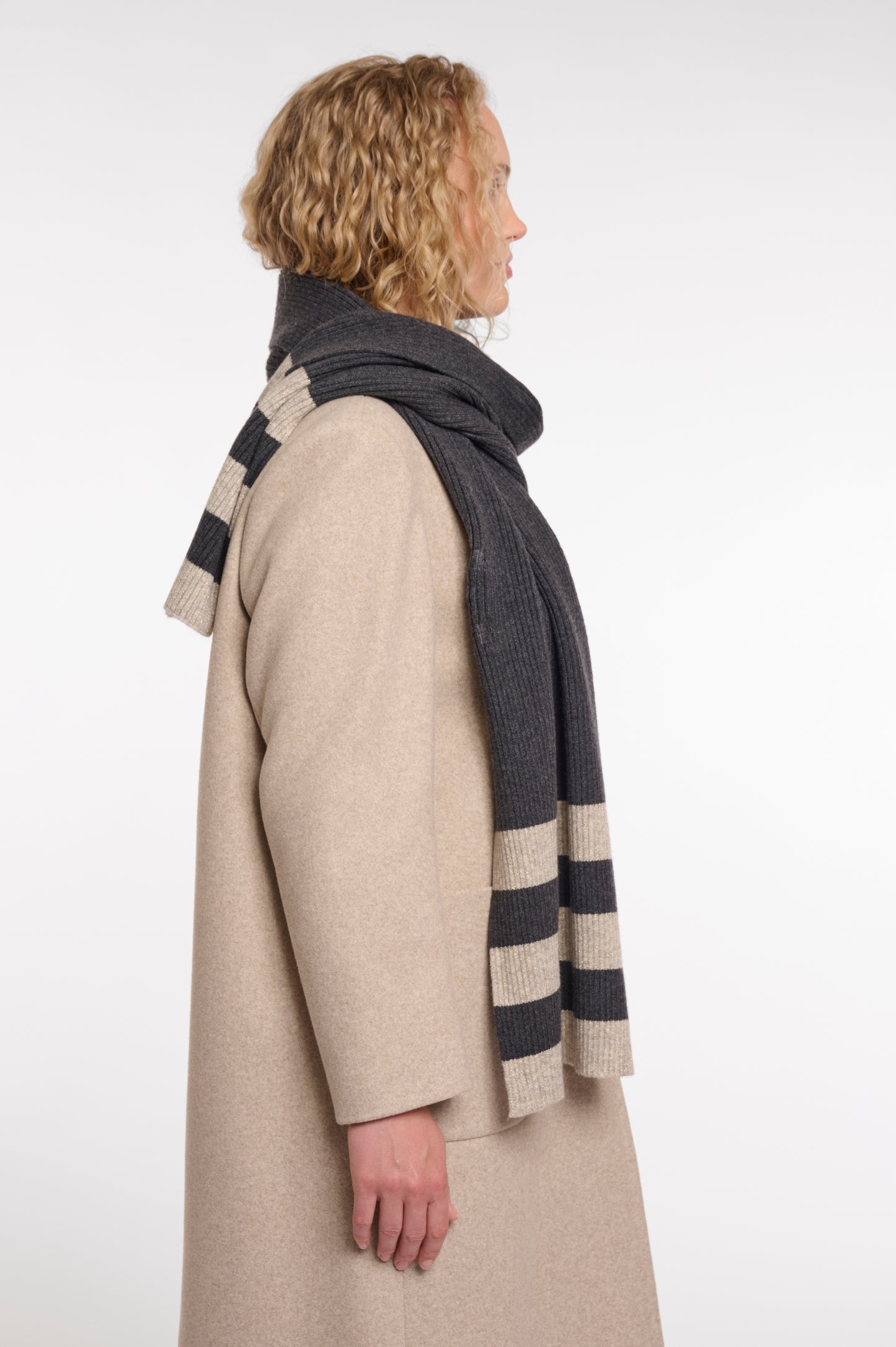 Rino & Pelle Stripped Scarf Hetty