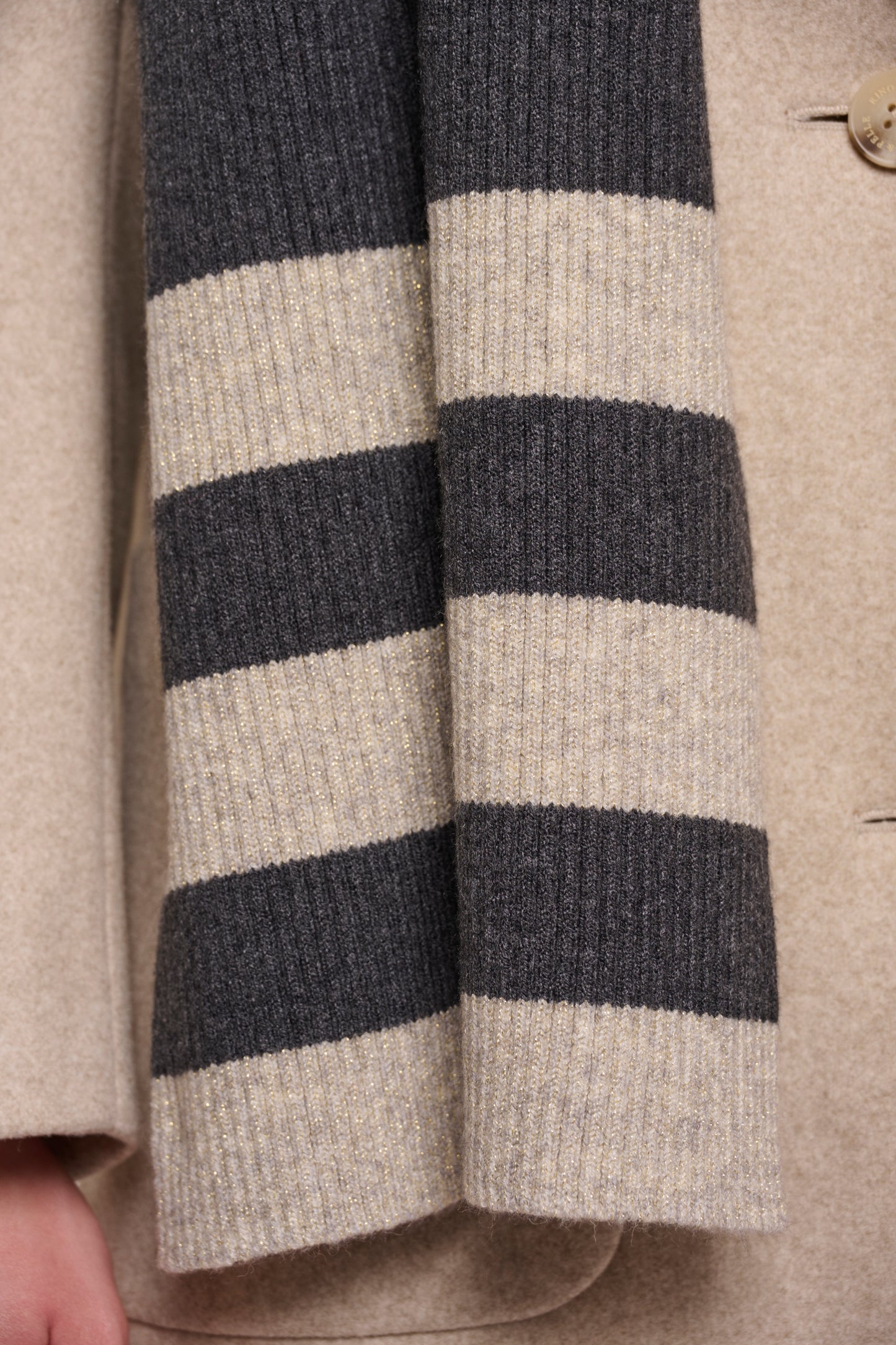 Rino & Pelle Stripped Scarf Hetty