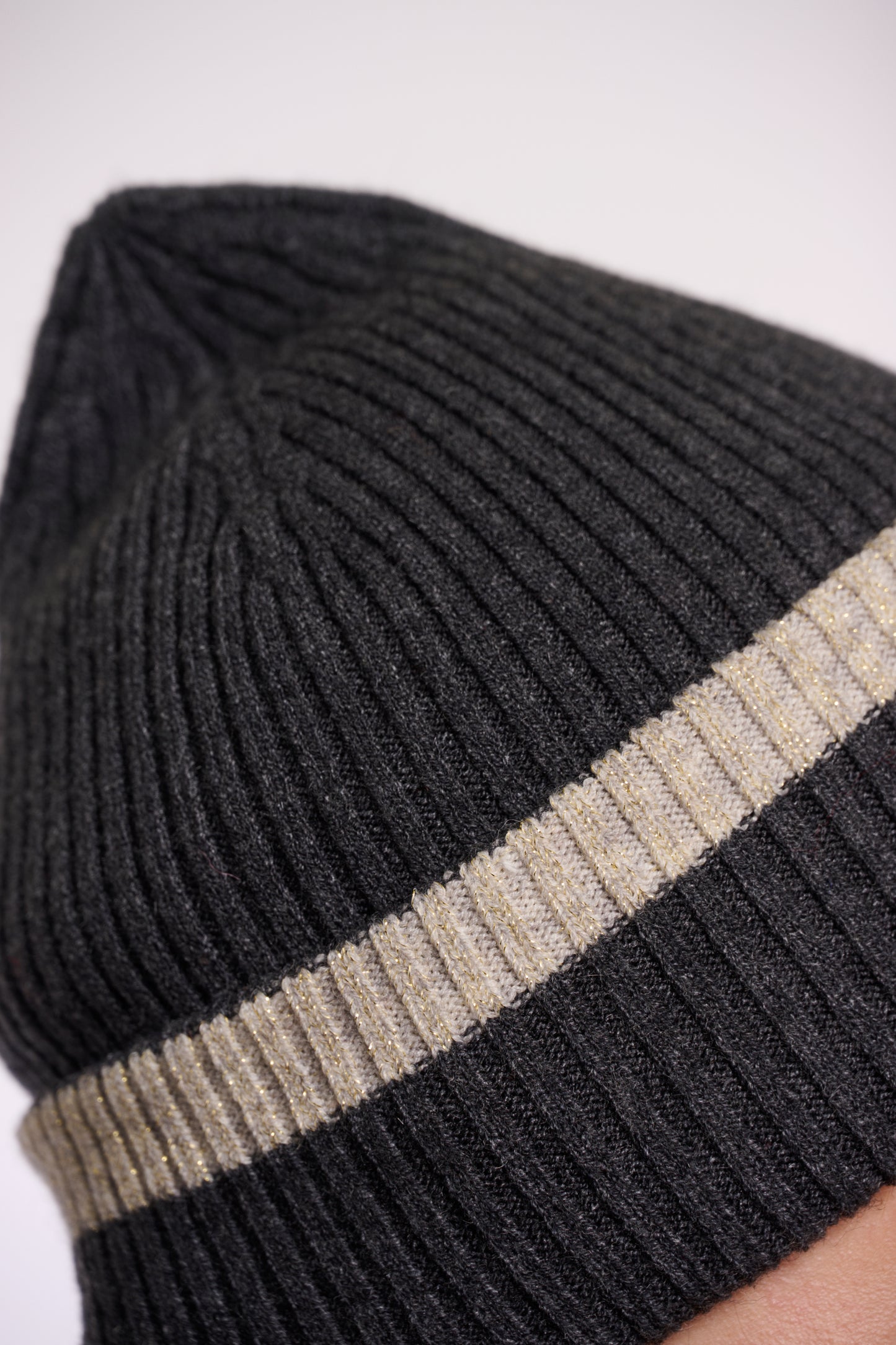 Rino & Pelle Stripe Beanie Hat Ingrid