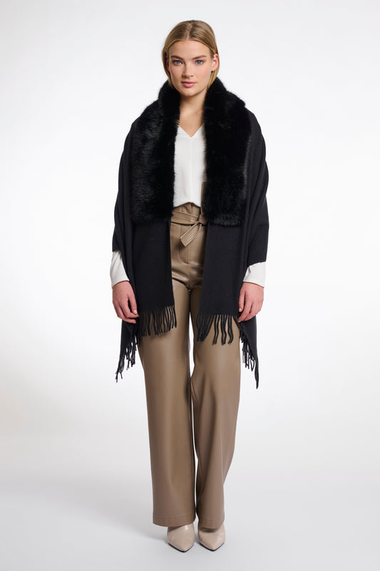 Rino & Pelle Black Cape Wendy