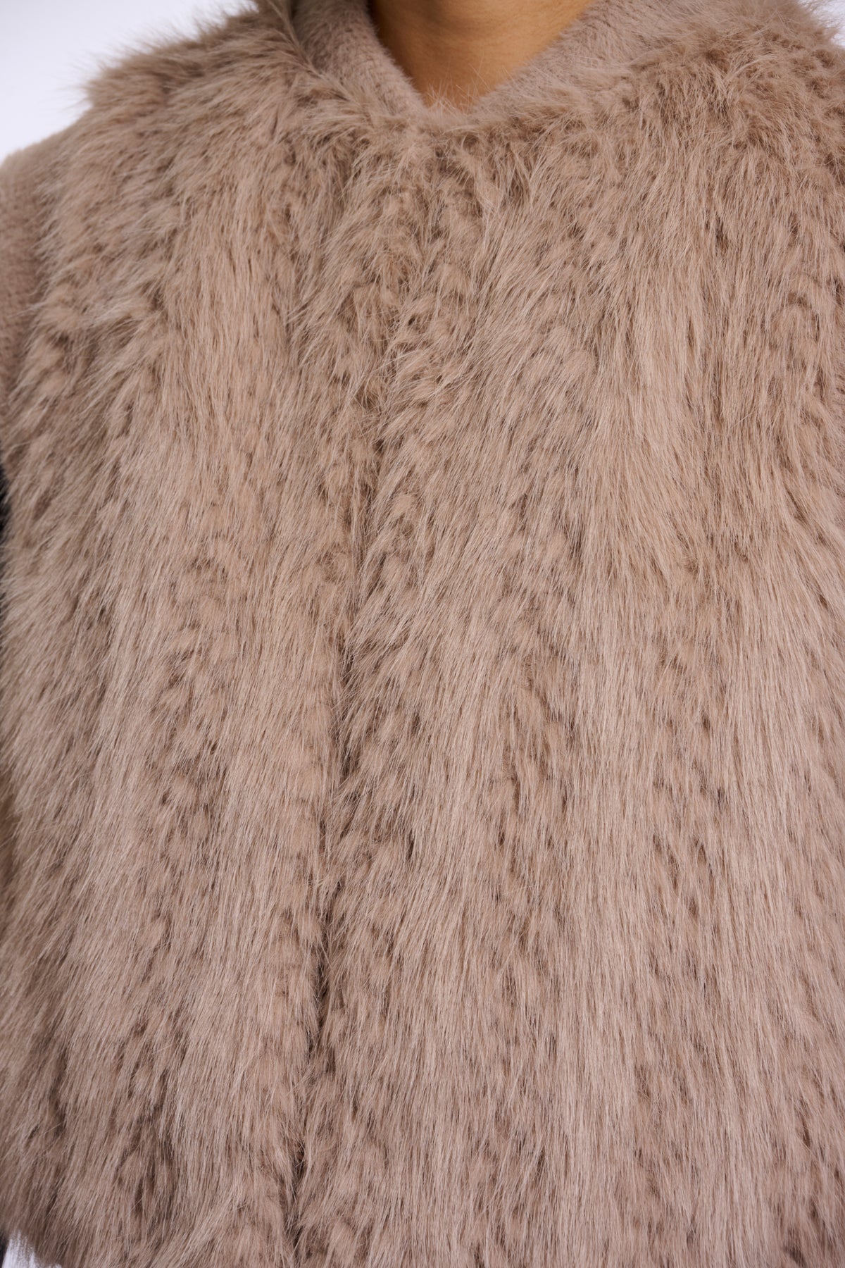 Rino & Pelle Faux Fur Gilet Alvita