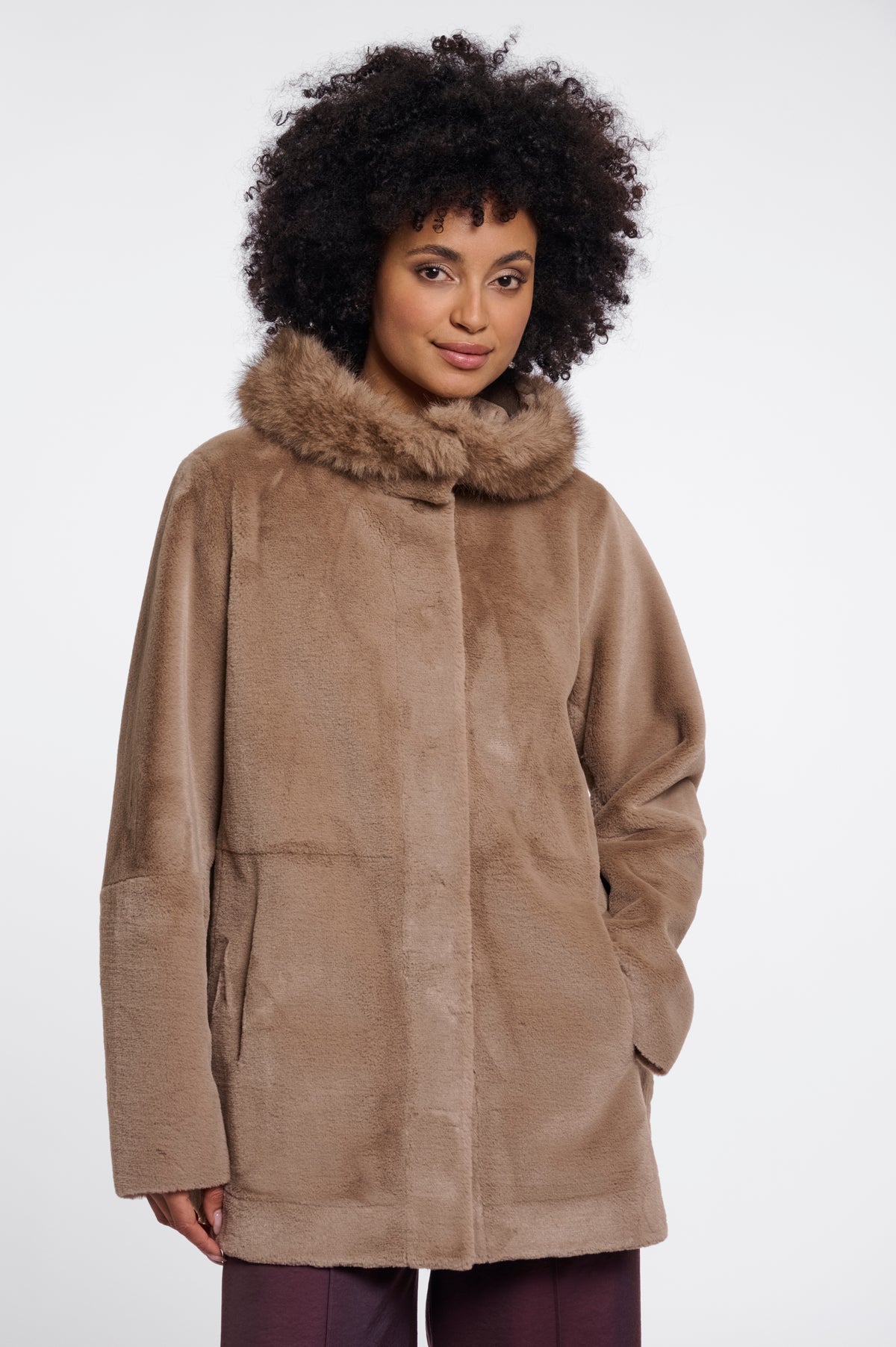 Rino & Pelle Toffee Parka Mans