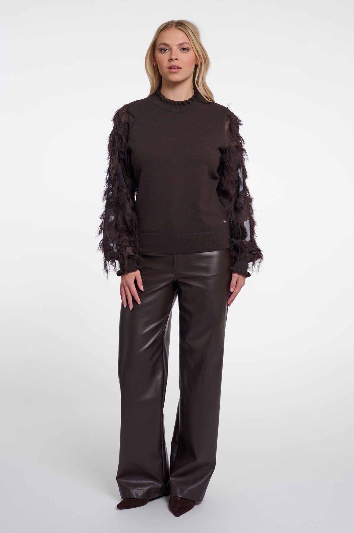 Rino & Pelle Brown Sweater Janique