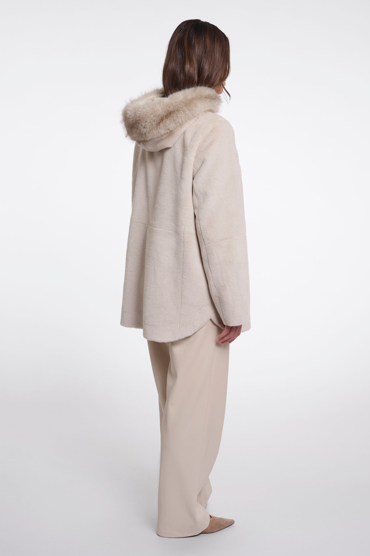 Rino & Pelle Cream Parka Mans