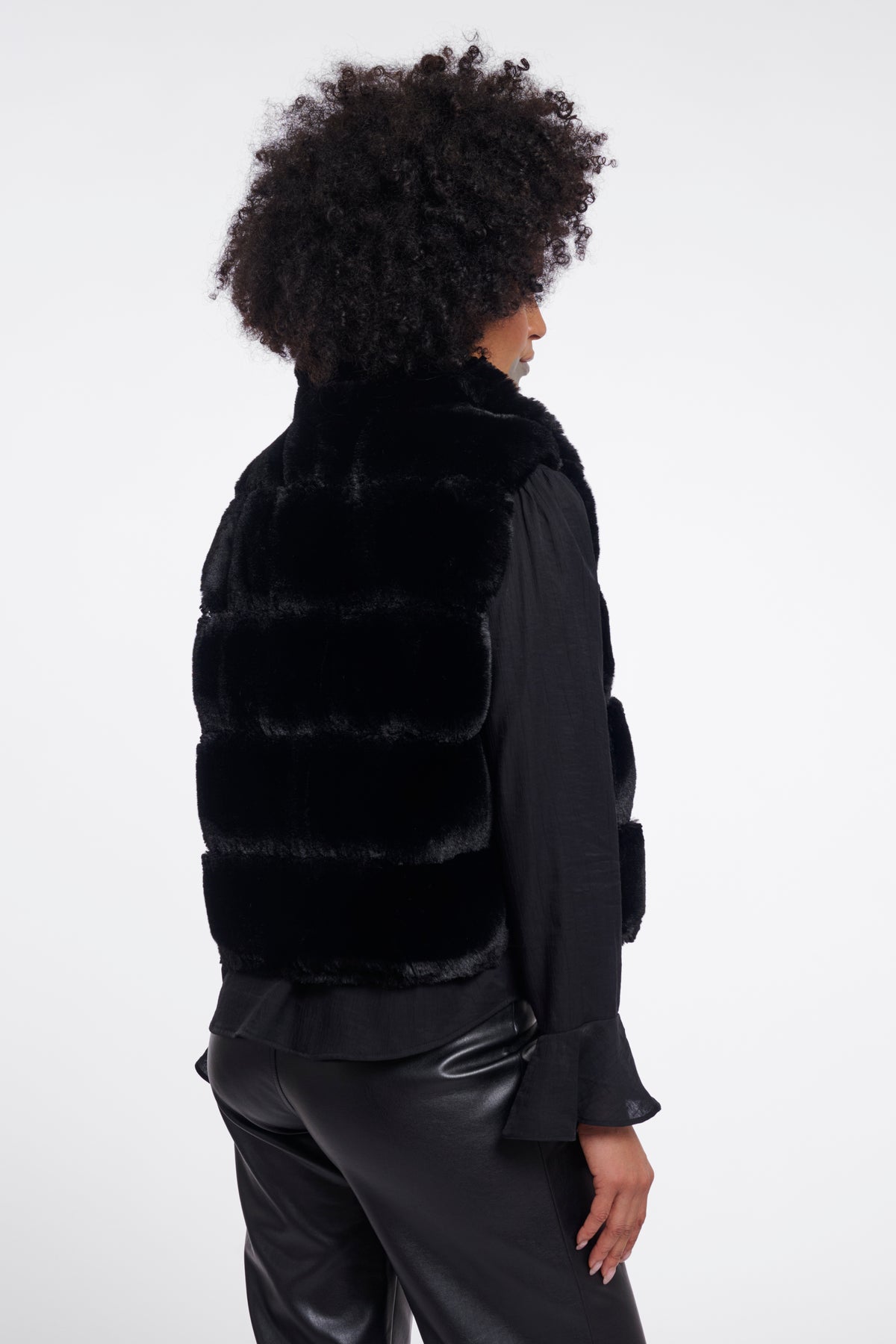 Rino & Pelle Black Gilet May