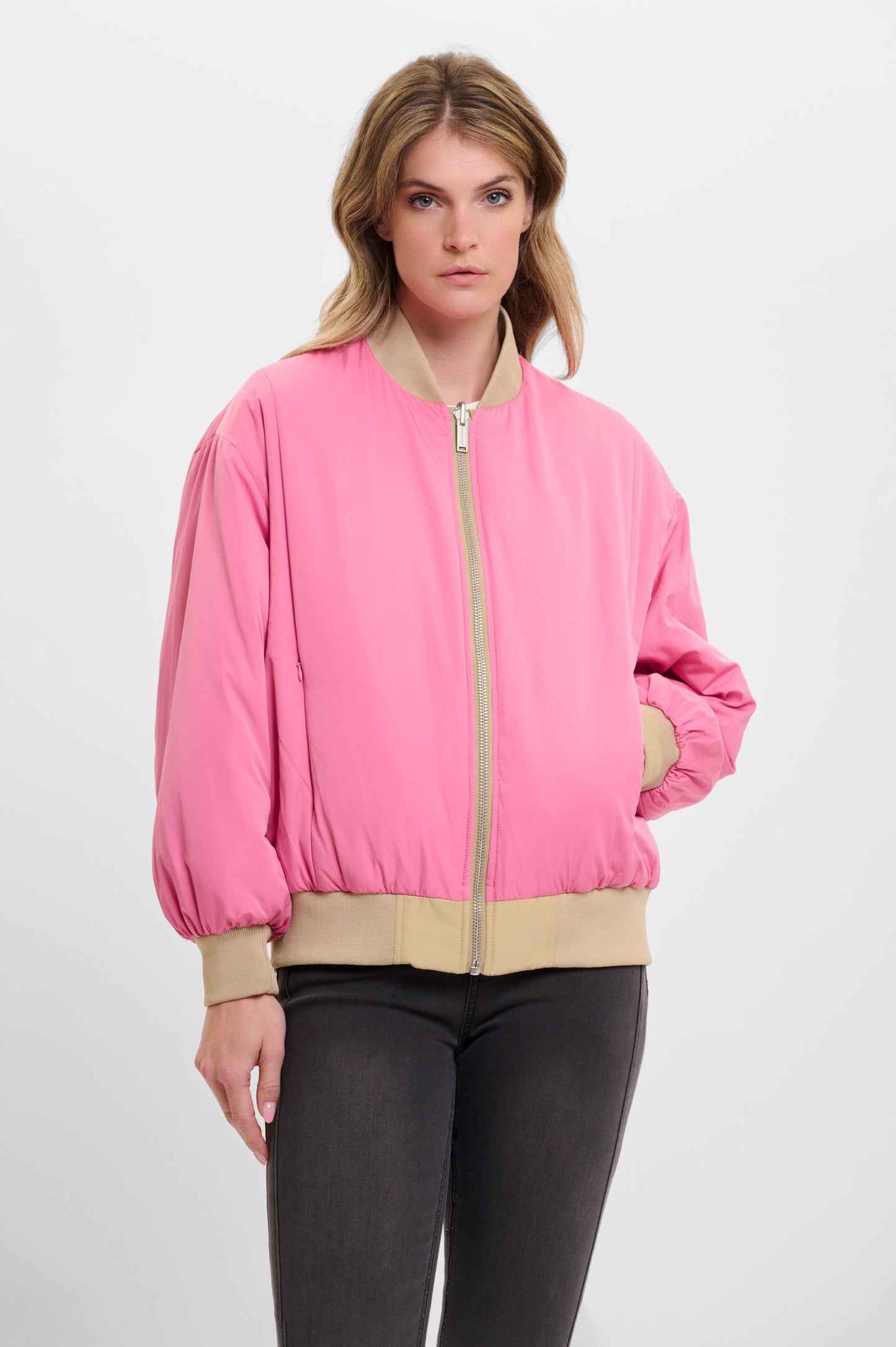 Rino & Pelle Reversible Bomber Jacket Elyn