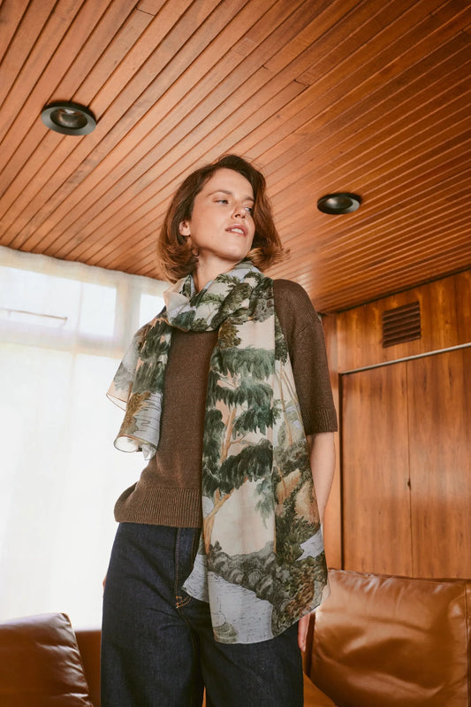 One Hundred Stars Rivers & Trees Scarf