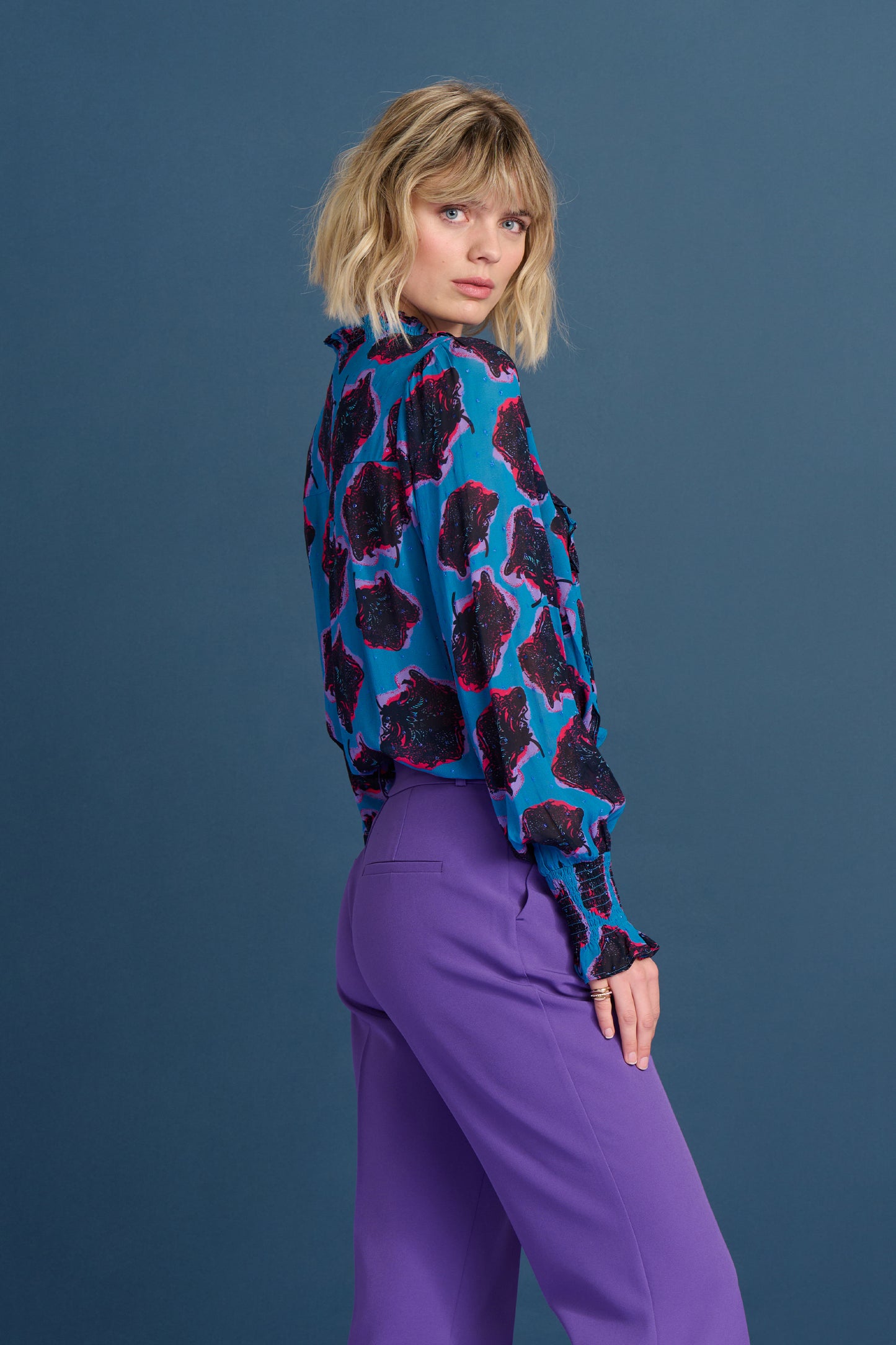 Pom Amsterdam Floral Blouse