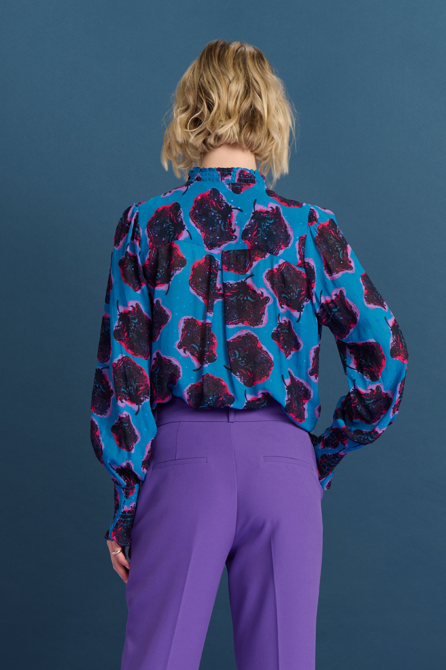 Pom Amsterdam Floral Blouse