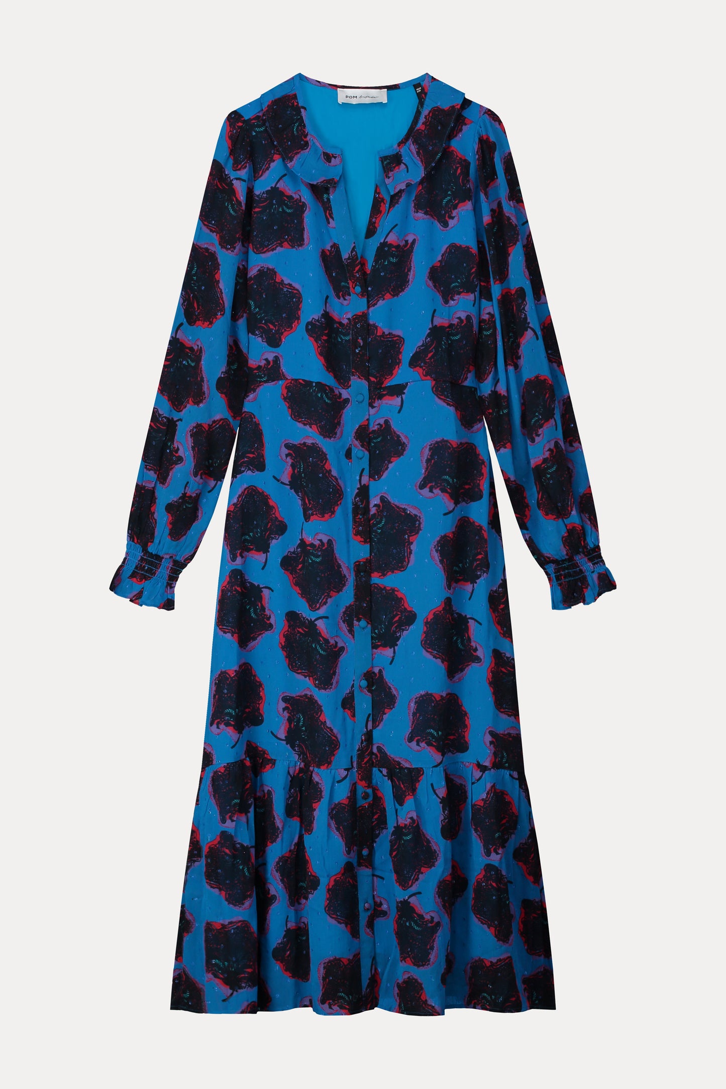 Pom Amsterdam Floral Print Dress