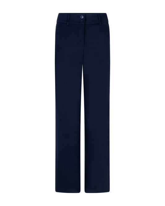 Red Button Navy Colette Jersey Trousers SRB4836A