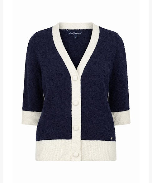 Red Button Popcorn Cardigan SRB4882
