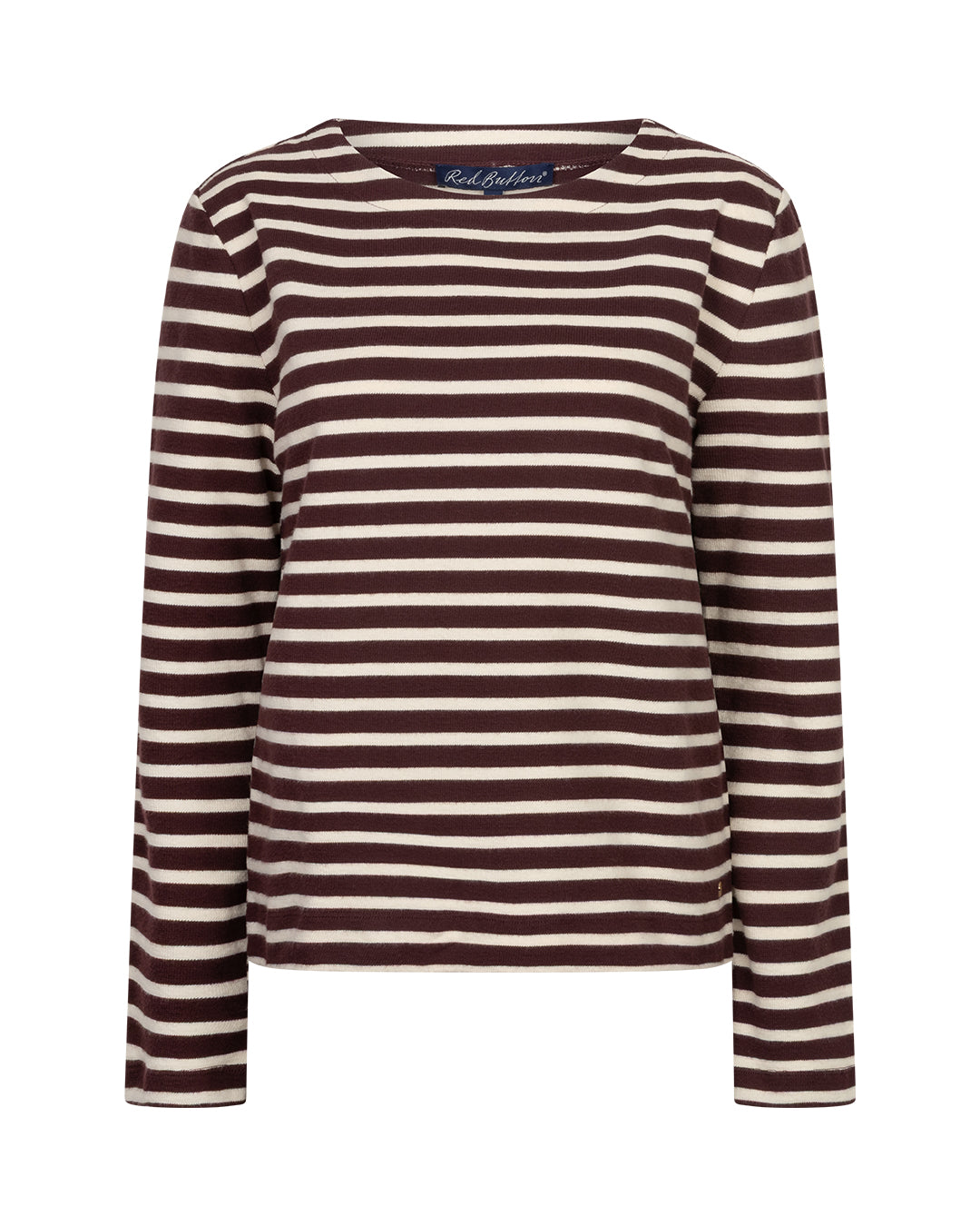 Red Button Terry Top SRB5085