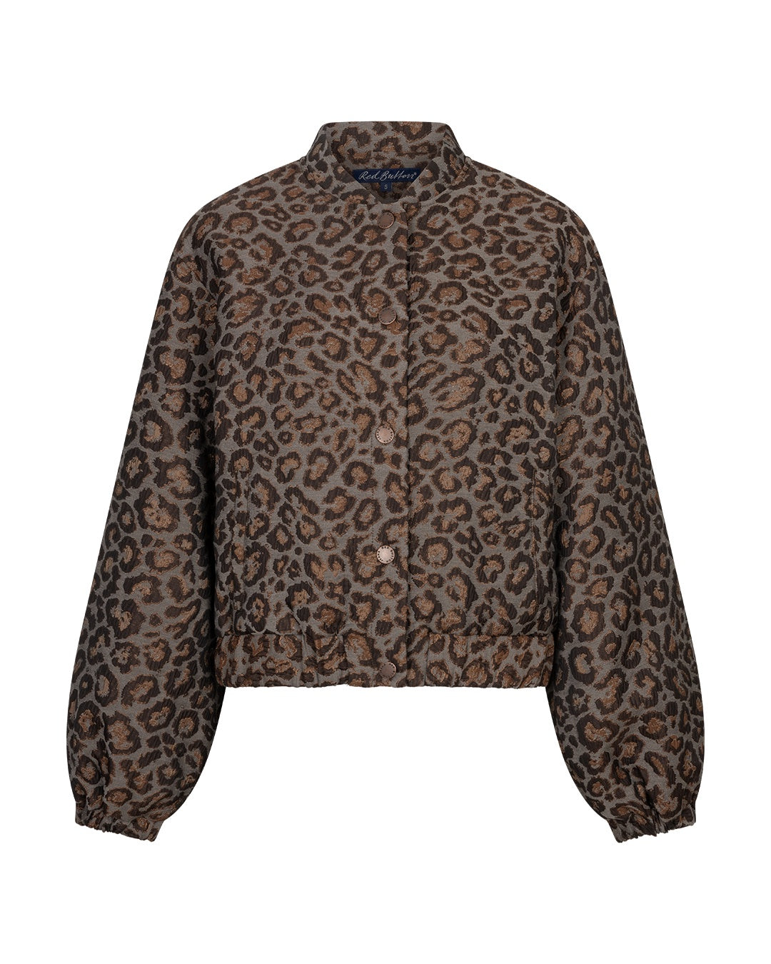 Red Button Lurex Bomber SRB5149